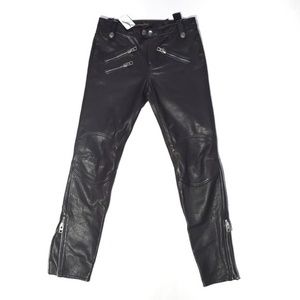 Coach Genuine Leather Pants NWOT